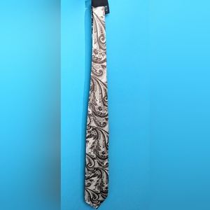 Bruno Conte Floral Paisley Pattern Necktie